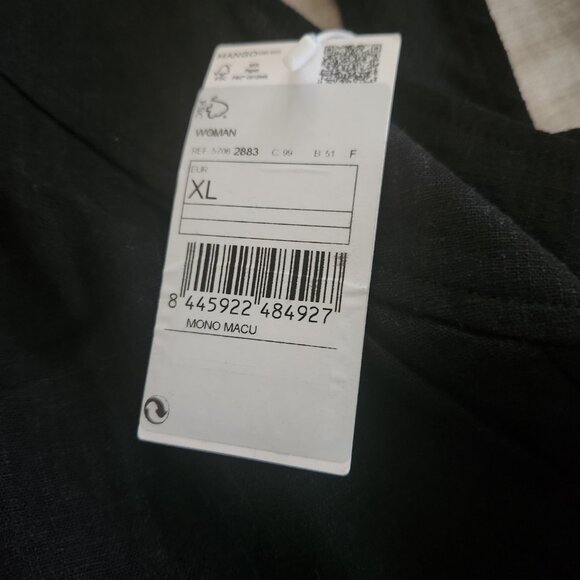 Mango Belted Halter Jumpsuit NWT - Picture 3 of 7